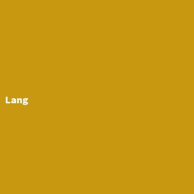 Hersteller: Lang