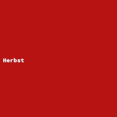 Hersteller: Herbst