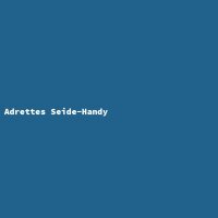 Adrettes Seide-Handy