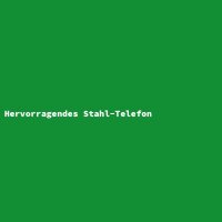 Hervorragendes Stahl-Telefon