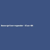 Besorgniserregender Glas-BH