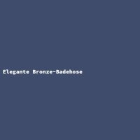 Elegante Bronze-Badehose