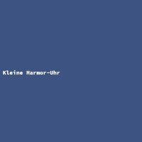 Kleine Marmor-Uhr