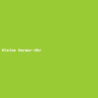 Kleine Marmor-Uhr
