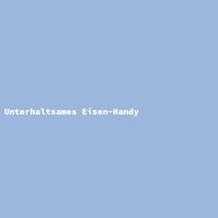 Unterhaltsames Eisen-Handy