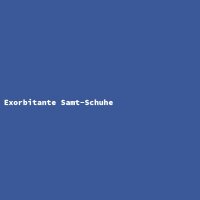 Exorbitante Samt-Schuhe
