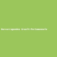 Hervorragendes Granit-Portemonnaie
