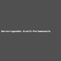Hervorragendes Granit-Portemonnaie