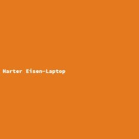Harter Eisen-Laptop