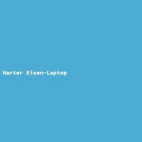 Harter Eisen-Laptop